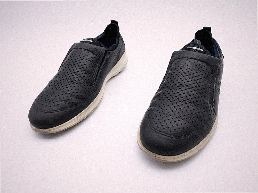 ecco Herren Slipper Halbschuh Freizeitschuh Schlupfschuh Gr 40 EU Art 20527-98