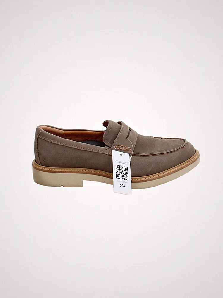 ECCO Herrenschuhe UK 8 Braun 100% Wildleder Halbschuh