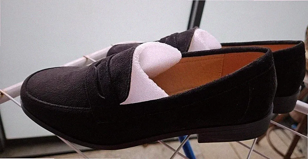 Wildlederimitat Loafers Herren