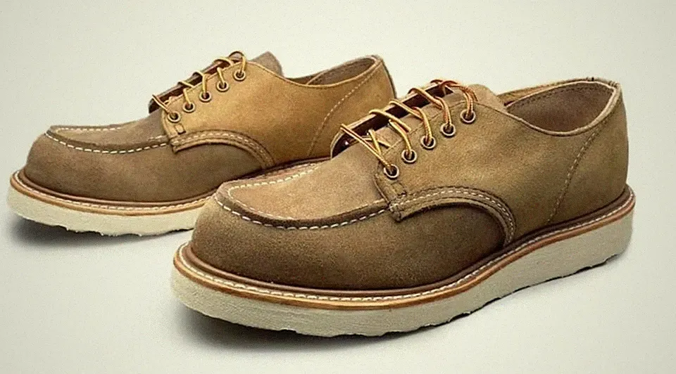 Engineered Garments Red Wing Shop Mokassin Oxford Camel Remix3113