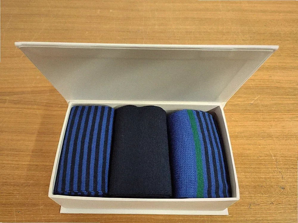 Esprit Socken X-Mas Stripe 3-Pack 6120 (Grösse 40-46)