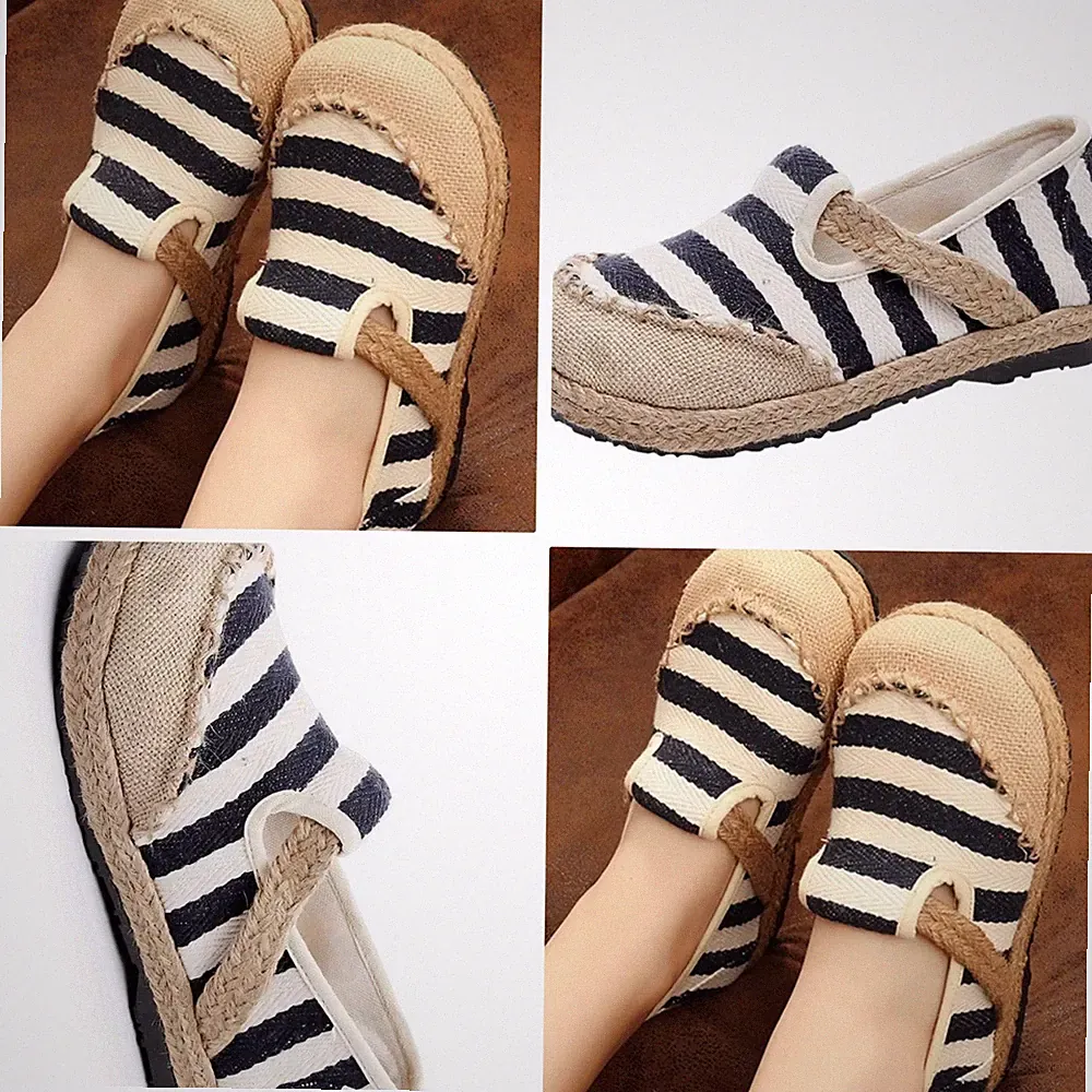 Ethno Stil Loafers Ballerinas Espandrilles Slip on 37,5 NEU Summer Beach Ibiza