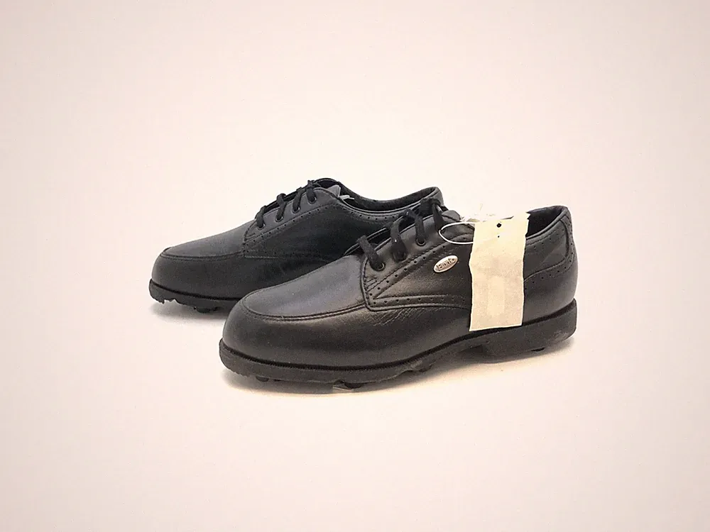 Etonic Damen Halbschuhe Schnürer Loafers Golfschuh Schwarz Gr. 36 (UK 3,5)