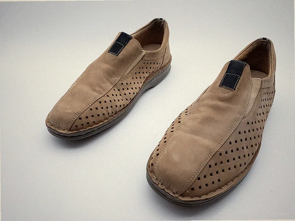 loafer herren leder beige