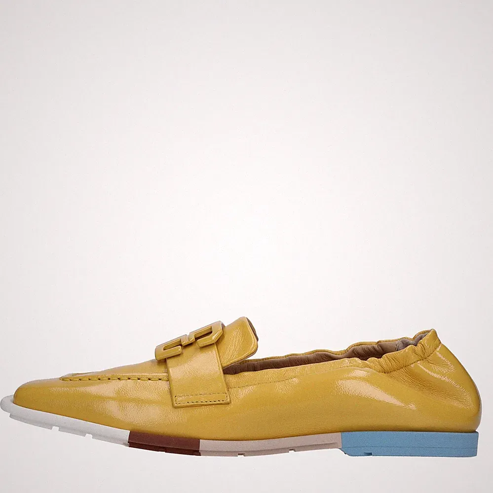 FD7640B HARRODS Halbschuhe und Slipper FABI Damen Gelb Amu040_fabi