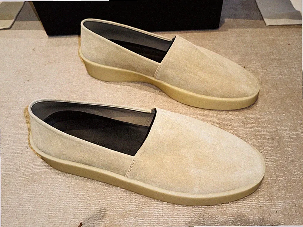 Fear of God Suede Loafers 45 Sand