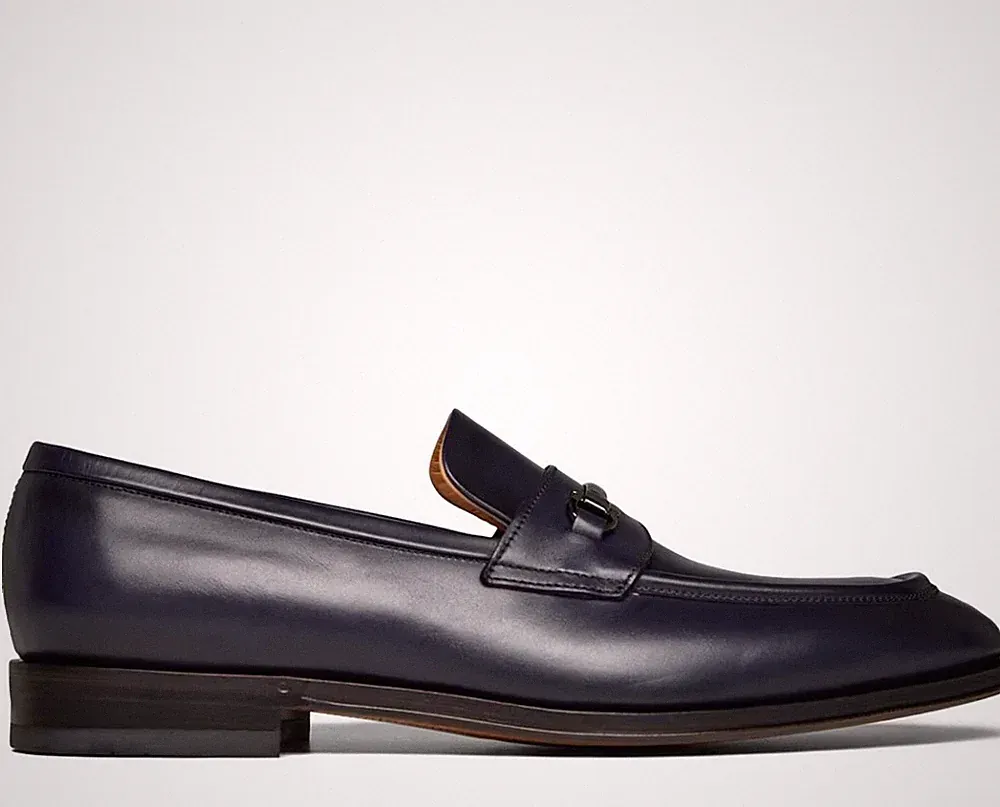 FERRAGAMO DESMOND GANCINI LOAFERS HALBSCHUHE HERRENSCHUHE MADE IN ITALY 0773665
