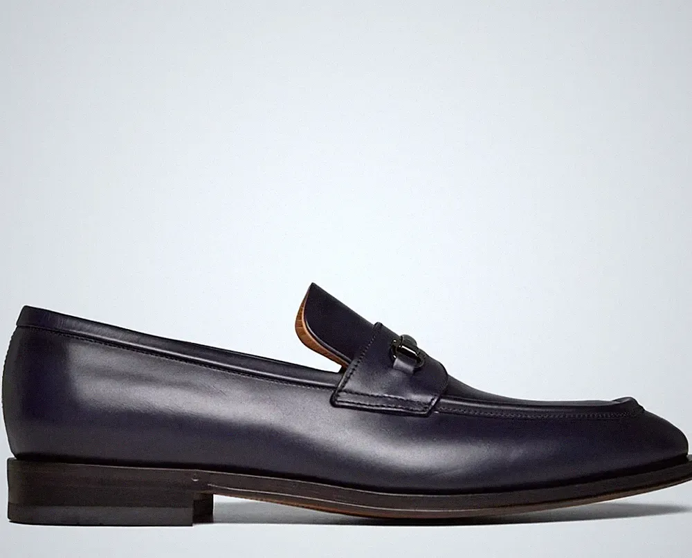 FERRAGAMO DESMOND GANCINI LOAFERS MOKASSIN HERREN SCHUHE MADE IN ITALY 0773665