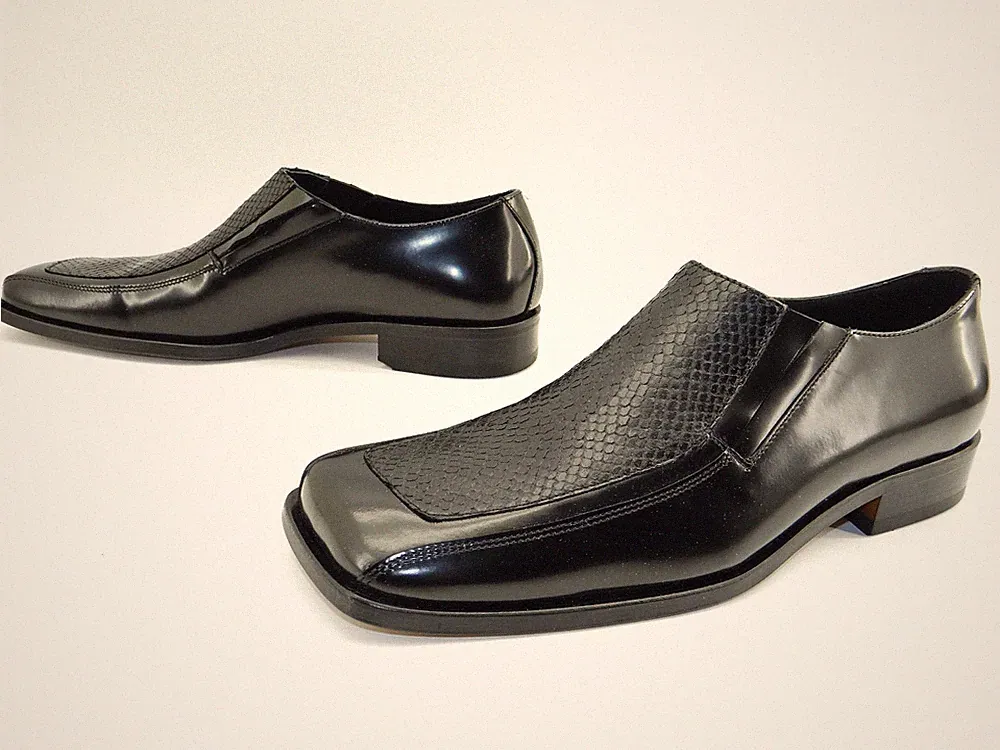 Filippa K Loafer UNISEX LEATHER LOAFERS Slipper Schwarz Leder Schuhe Gr.42