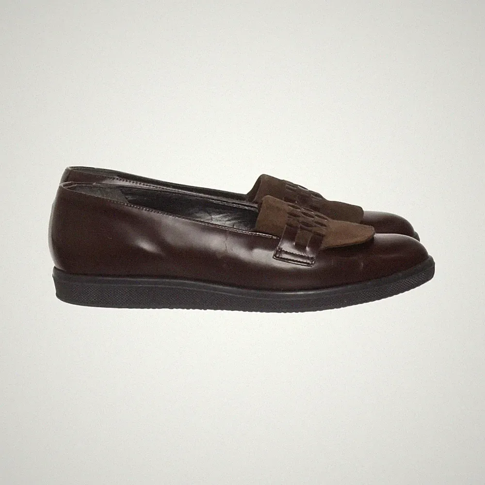 Firenze Club, Loafers, Größe: 37, Leder, Braun, Damen #Bu9