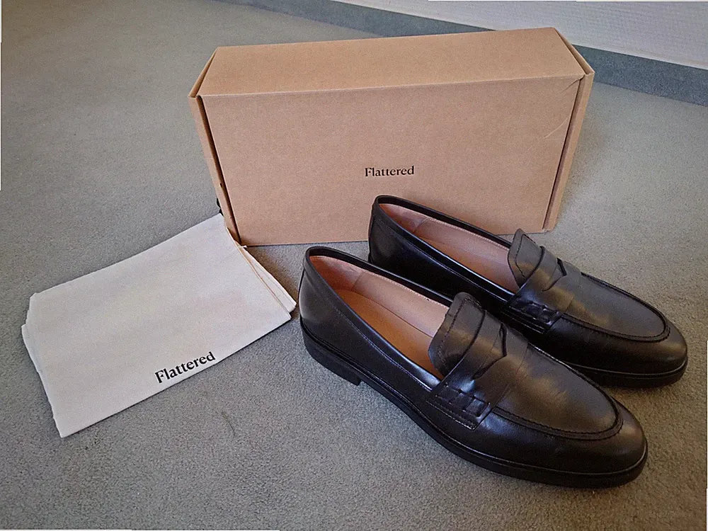 Flattered Sara Penny Loafer 41 schwarz NEU