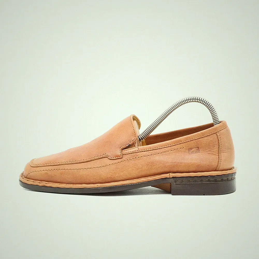 Fluchos Herren Slipper EU 40 Business Loafer Braun Komfort Mokassins