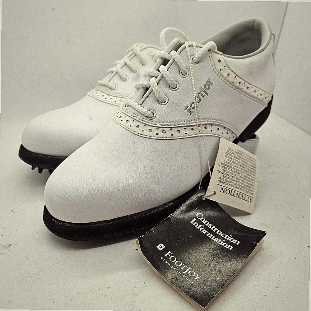 FootJoy GreenJoys Damen Golfschuhe White Saddle 48723 K Größe US 6,5 / UK...