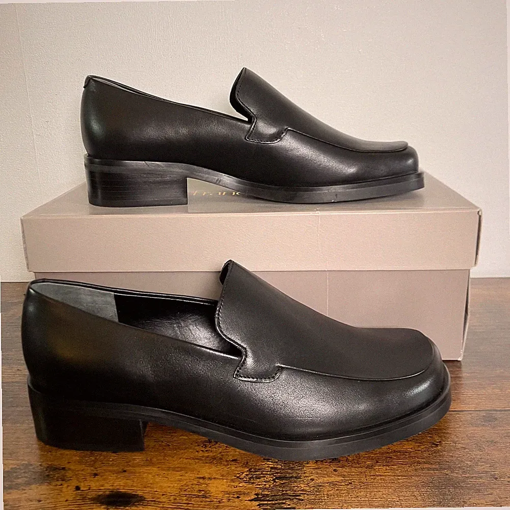 Franco Sarto Damen Bocca Loafer Schwarz 4 UK / EU 36,5