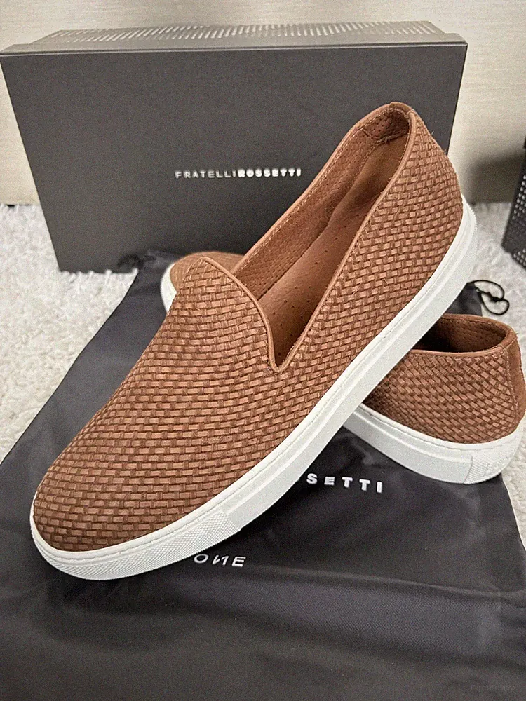 Fratelli Rossetti loafers schuhe scarpe Gr. 41.5 UK 7.5 Neu m. Karton €520