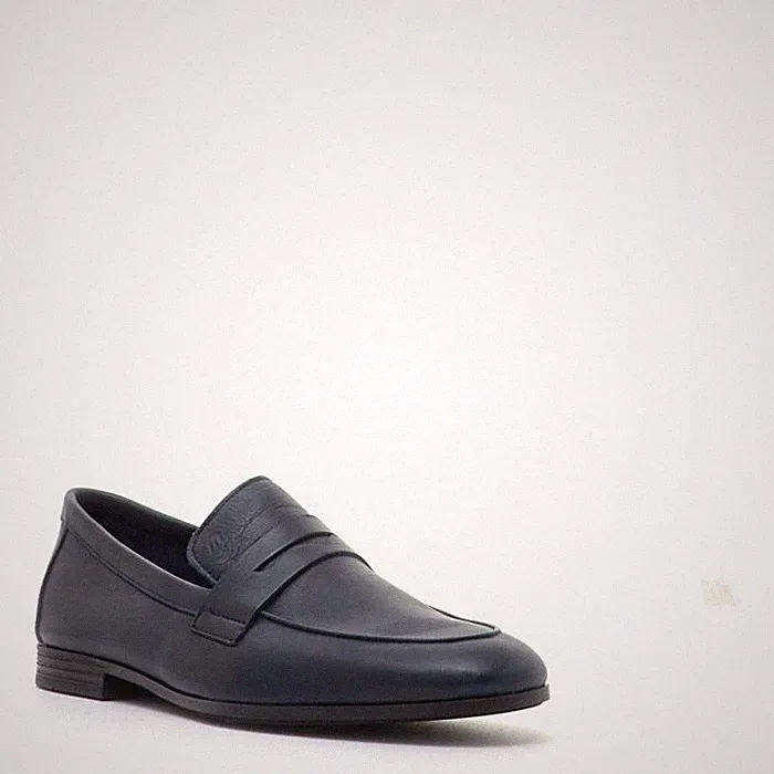 FRAU Herren Halbschuh Mod. 34P5 MOUSSE Col. Blau - Rabatt -15%