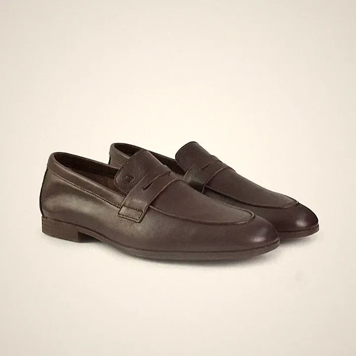 FRAU Herren Halbschuh Mod. 34P5 MOUSSE Col. KASTANIE - Rabatt -15%