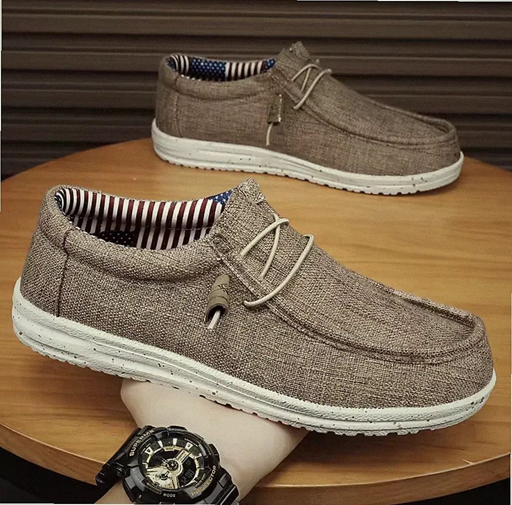 Freizeitschuhe elegante Halbschuhe Herren Damen Canvas