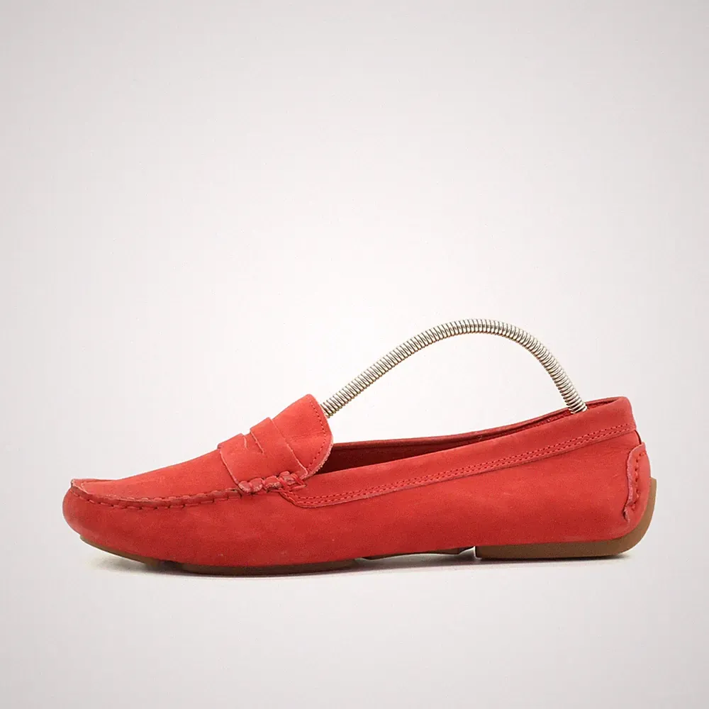 G.H. Bass & Co. Damen Loafer EU 39 BASS-MISSY F16 Rot Flexible Sohle Missy