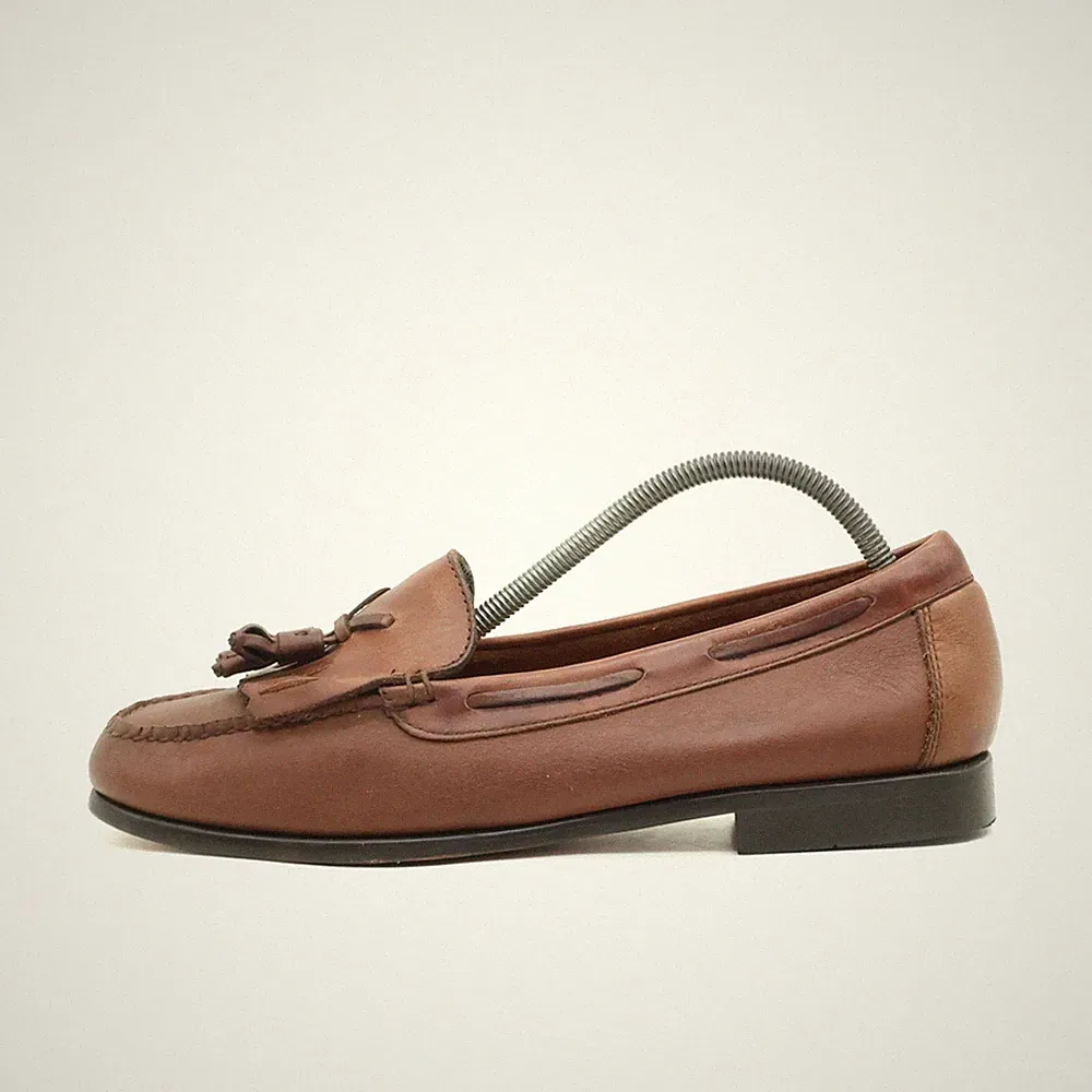G.H. Bass Damen Loafer EU 39 Weejuns braun Quasten, handgenäht klassisch