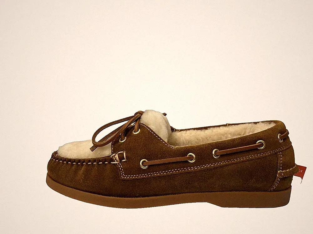 G.H.BASS Shearling HamptON Loafer Tan Herren Loafer UK 8 US 9 EU 42