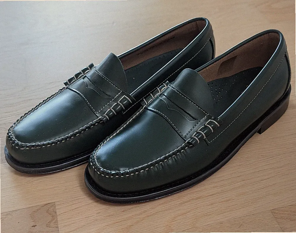 G.H. Bass Weejun Heritage Penny Loafer Gr. 44 Neu