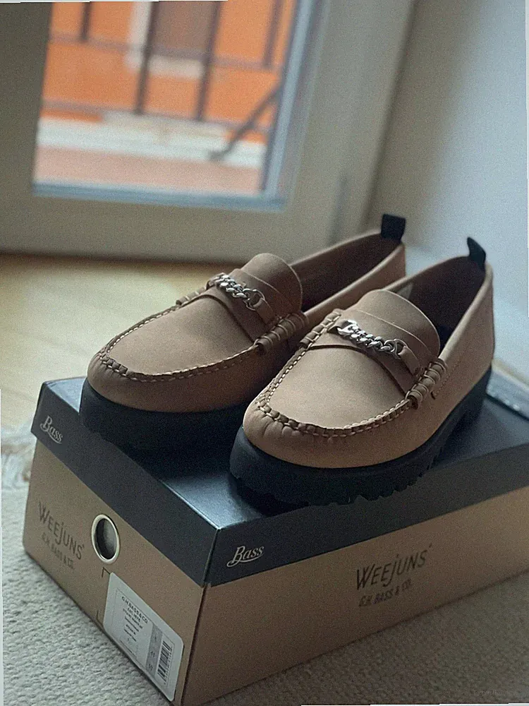 G.H. BASS - x Fred Perry Nubuk Mokassin - NEU MIT BOX