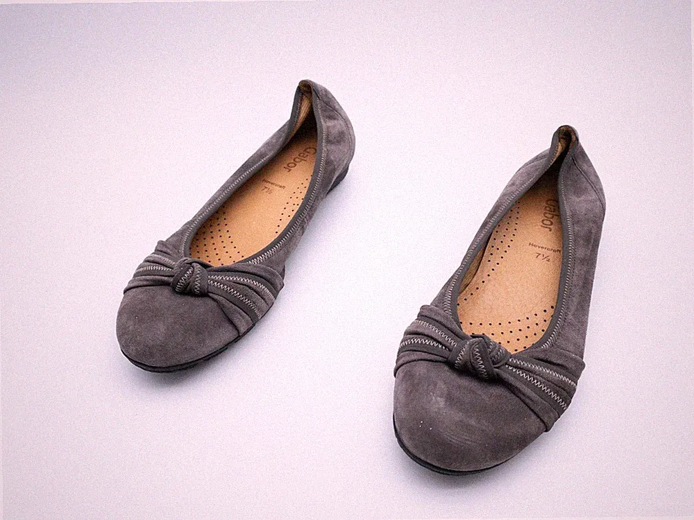 Gabor Damen Ballerina Slipper Halbschuh Schlupfschuh Loafer Gr41 EU Art 24123-80