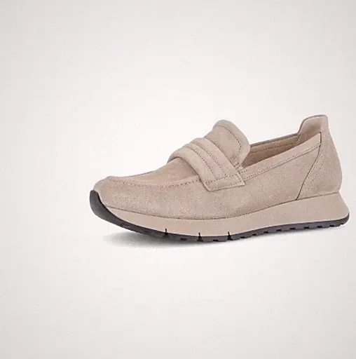 Gabor Damen Loafer/Mokassin 4006.01.004Wechselfußbett silk (beige) Größe 37-41