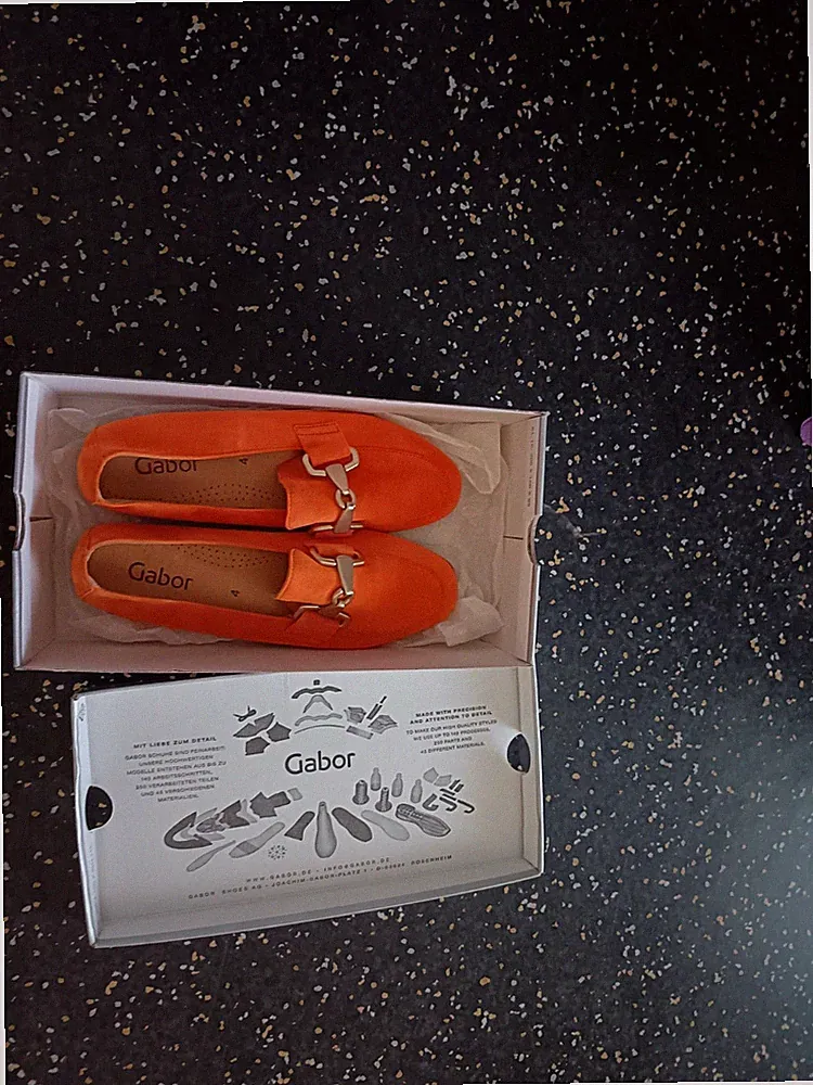 Gabor Leder Loafer Damen,Grösse 4