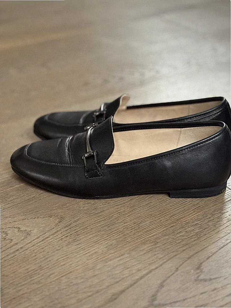 Gabor Loafer Damen Größe 38 5 Schwarz Wie Neu Slipper Ballerinas Flats