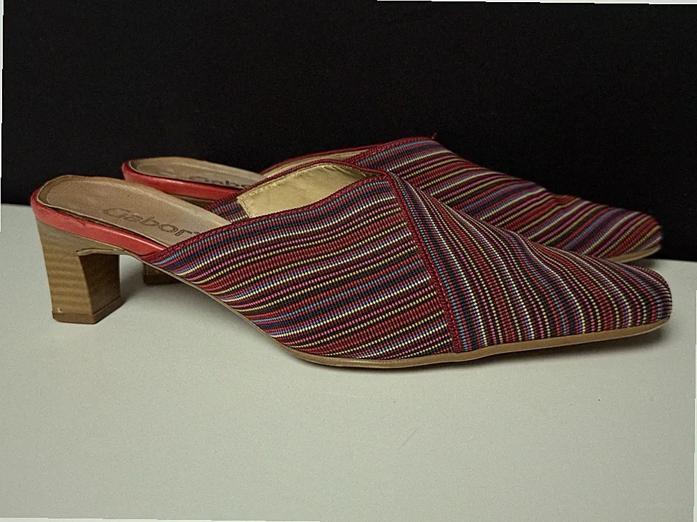 Gabor Pumps Clogs Gr 6.5 / 40 Slipper Loafer Pantolette 7931