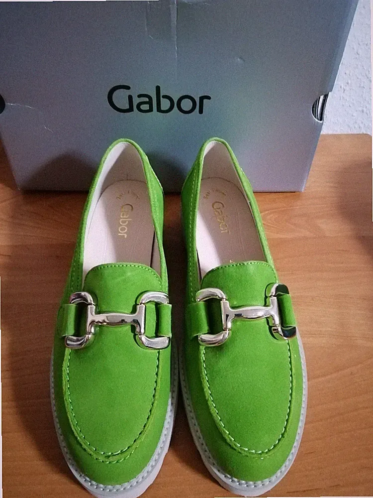 38.5 Wildleder-Loafer