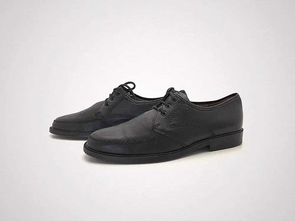 Gallus Herren Halbschuhe Schnürer Loafers Freizeit Schwarz Gr. 43 (UK 9)