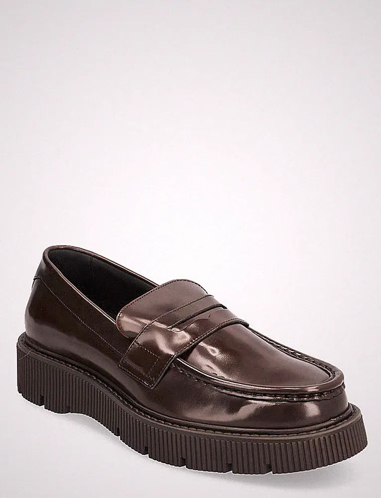 GANT Akadomico Loafer Cow Leather Slipper, Tobacco Brown Gr. 44 Neu, OVP