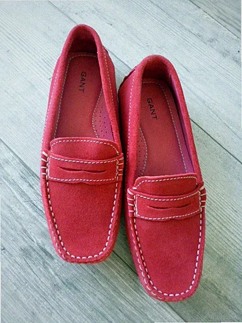 GANT JOLIE Damen Schuhe Loafer Mokassin Slipper Pink Gr. 38 NEU