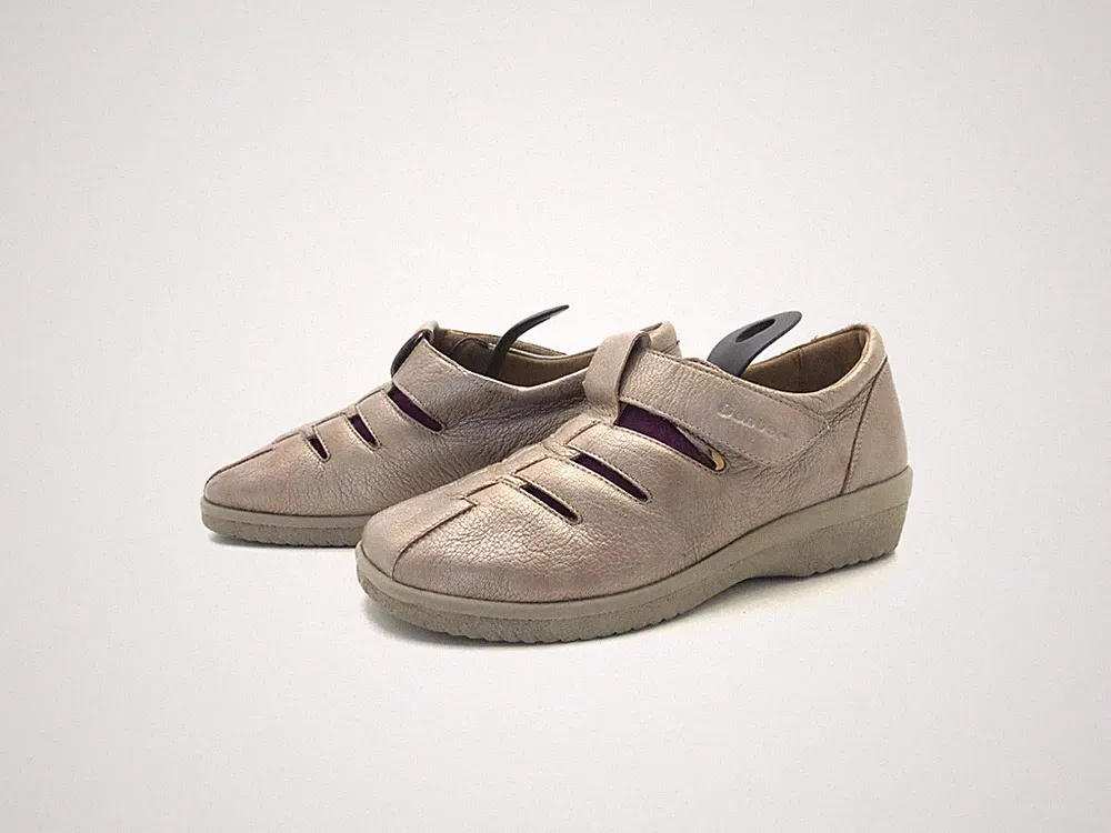 Ganter Damen Halbschuhe Slipper Loafers Freizeit Grau Gr. 37 (UK 4)
