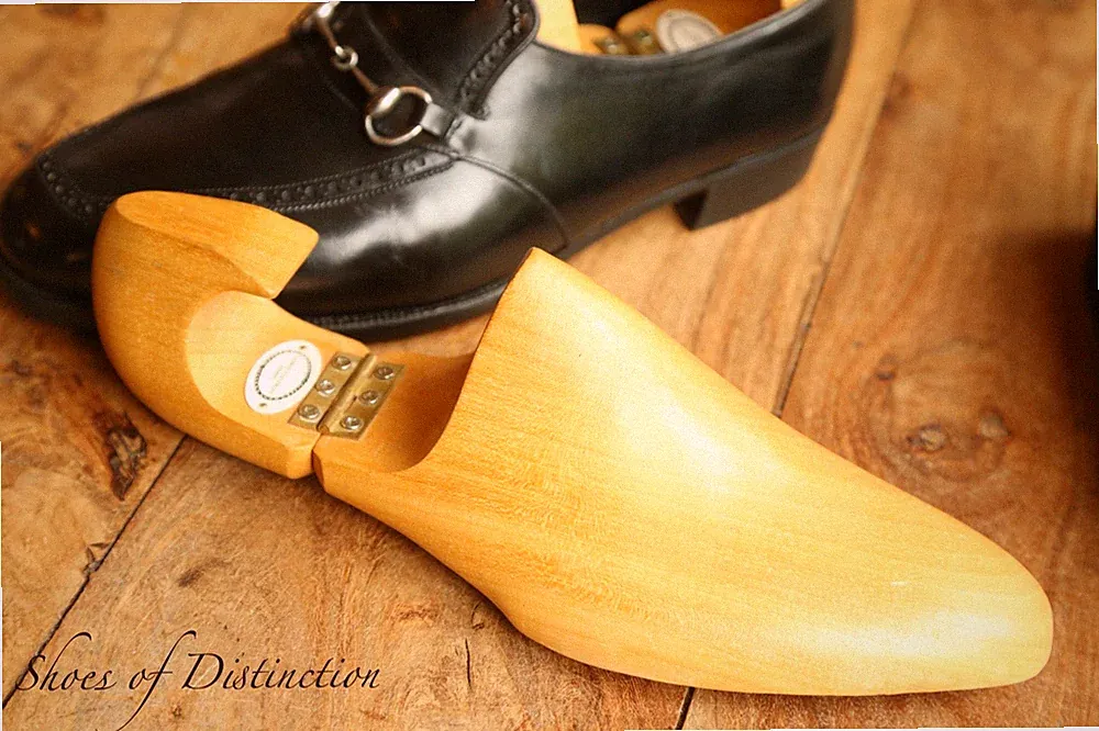 George Cleverley maßgeschneidert schwarz Leder Brogue silber Bit Schuhe Halbs...