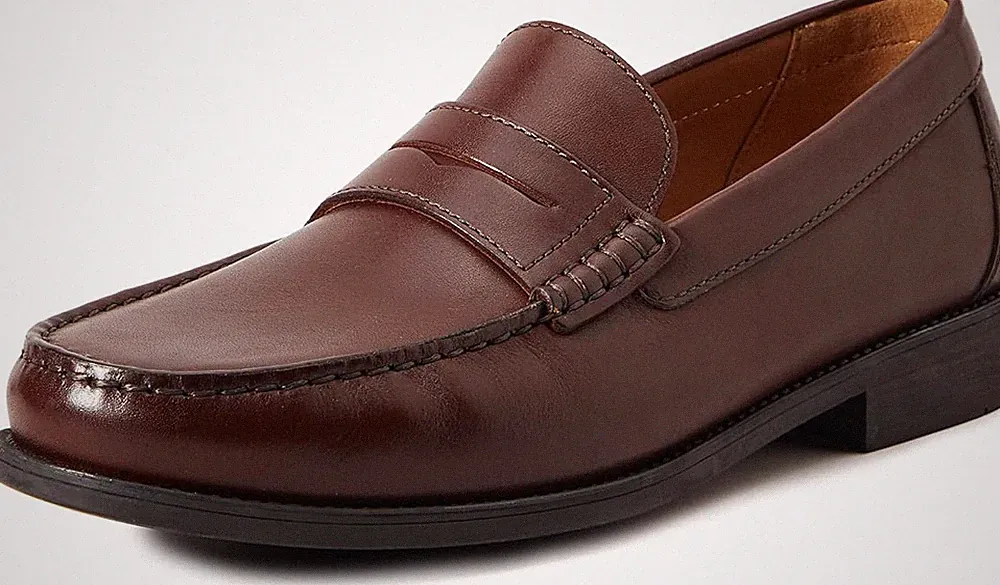 Geox Herren Freizeitschuh EU 47 U641ZB Braun Leder Atmungsaktiv Loafer NEU