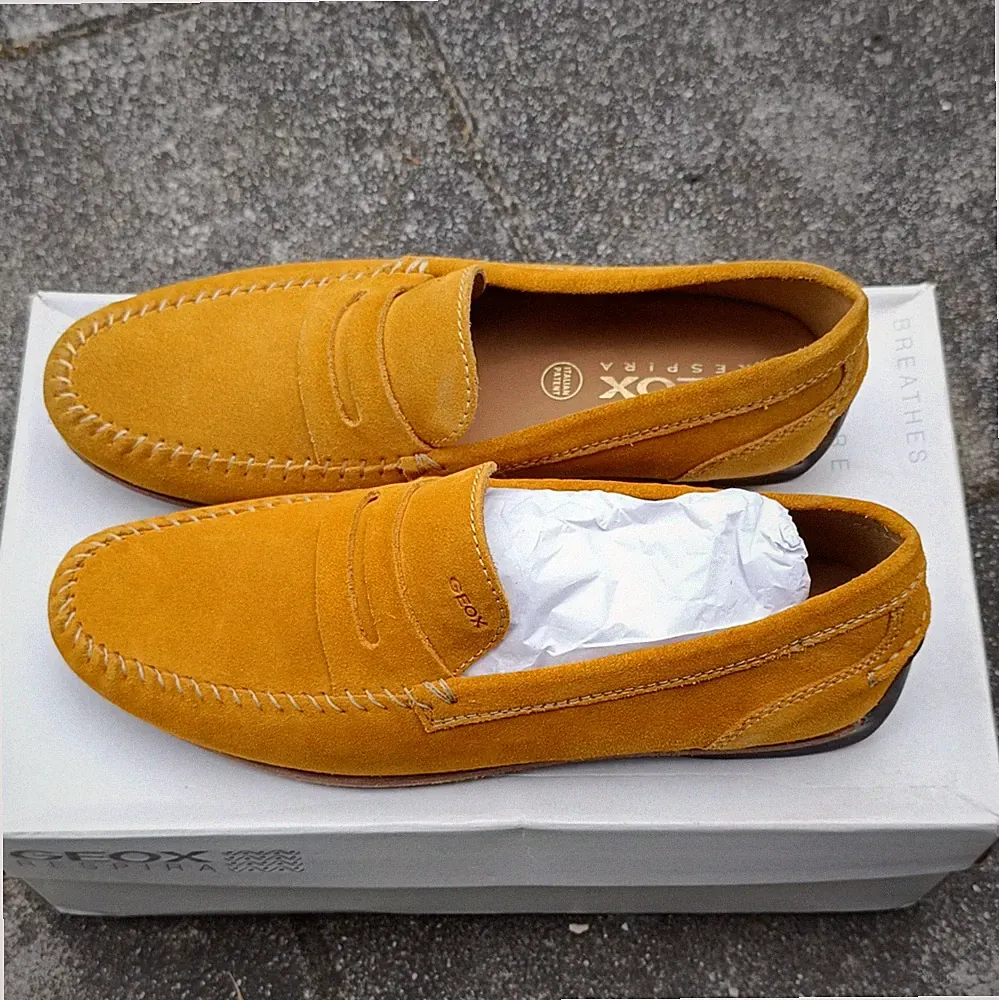 Gelbe Loafers Herren