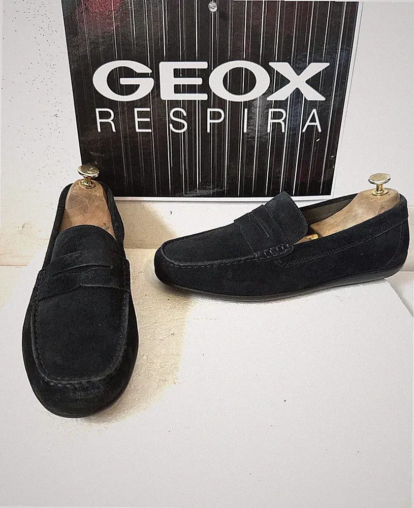 Geox Leder Halbschuhe Größe UK 7 EU 41