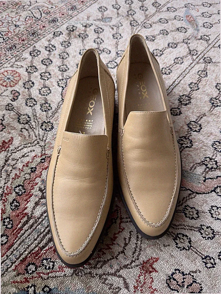 GEOX, Leder Loafer, 38, wie Neu