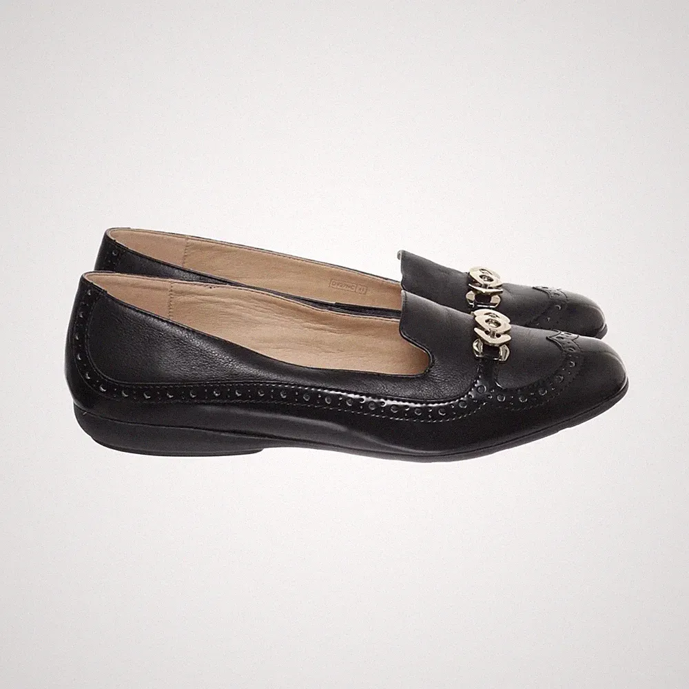 Geox, Loafers, Größe: 41, Polyurethan, Schwarz, Damen #h76