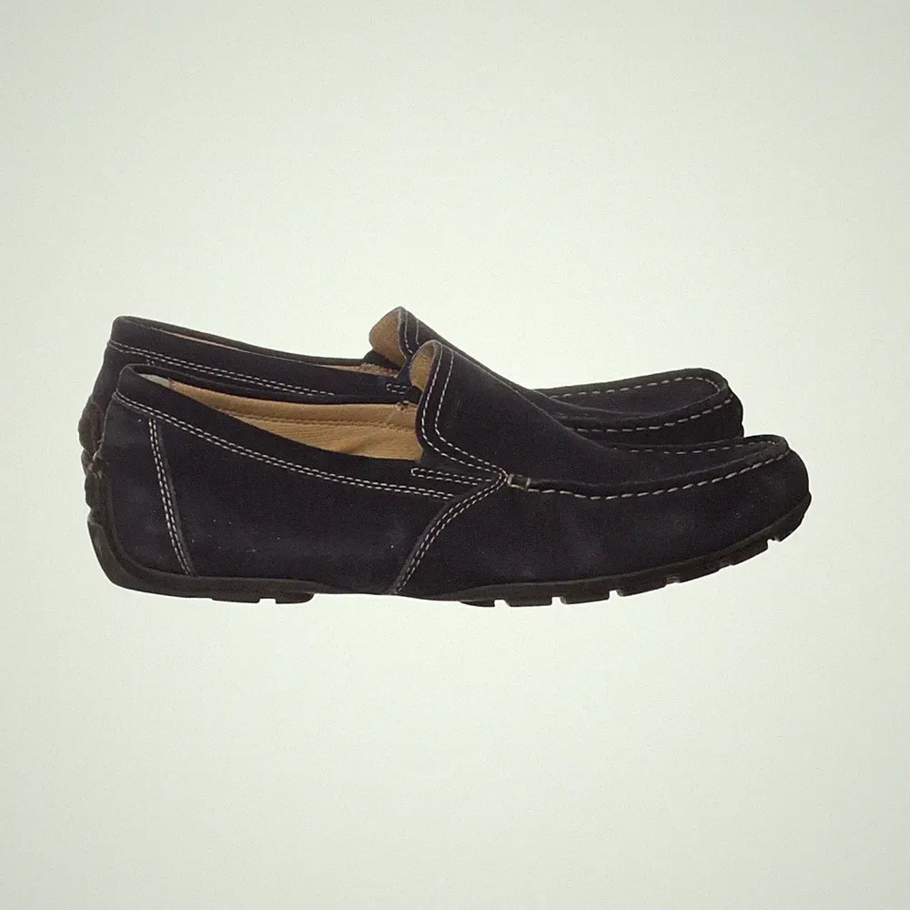 Geox, Loafers, Größe: 45, Leder, Blau, Herren #8WC