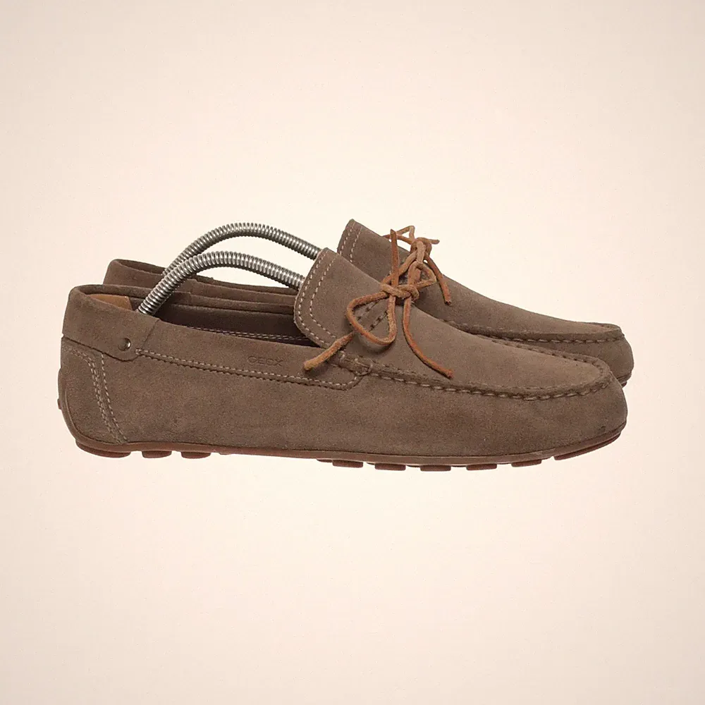 Geox Respira, Loafers, Größe: 43, Leder, Grau, Herren #8oW