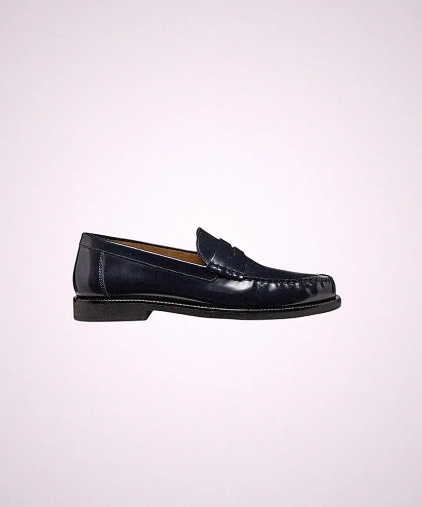 Geox Schuhe Halbschuh Leder Blau