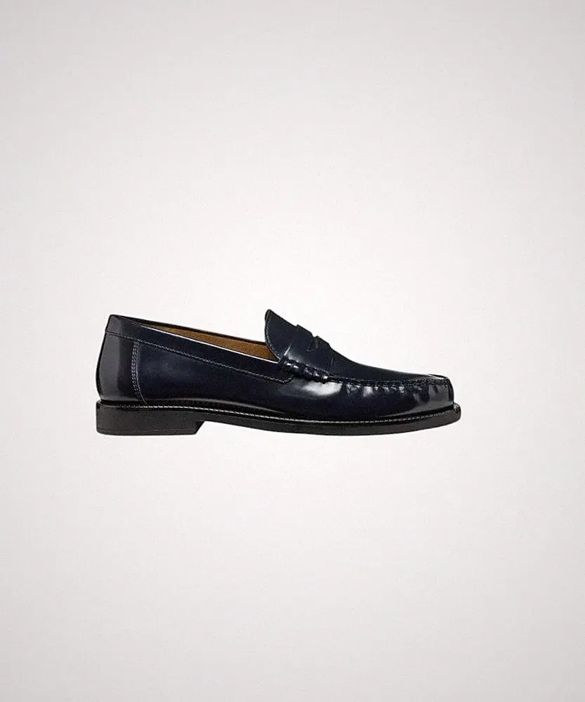 Geox Schuhe Halbschuh Leder Blau