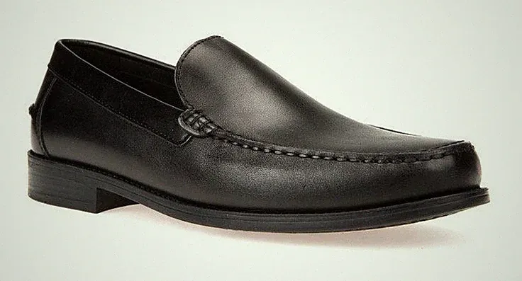 GEOX Slipper Business Schuh, Loafer mit Blockabsatz , Gr. 44