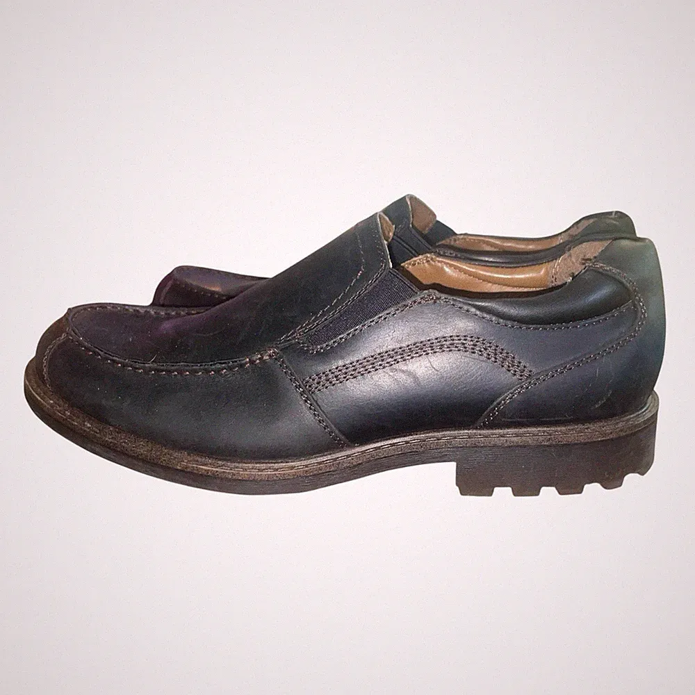 GH Bass & Co Men's Shoes Darren Loafers Size 9.5 M Black Casual Office