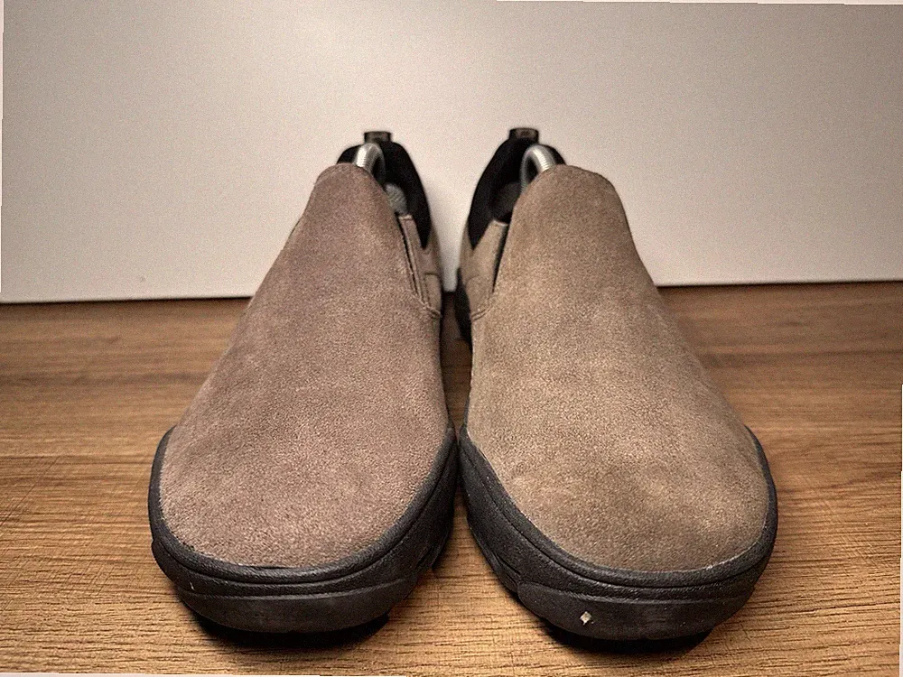 GH Bass Garfield Men’s Slip On Loafer Brown Suede Leather Size 10 US